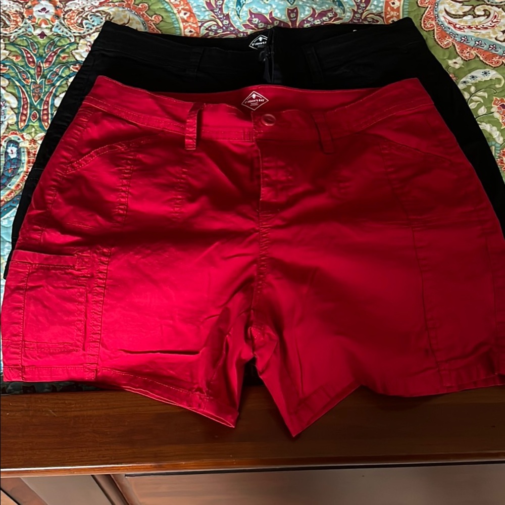 2 pairs of St John’s Bay Women's Shorts